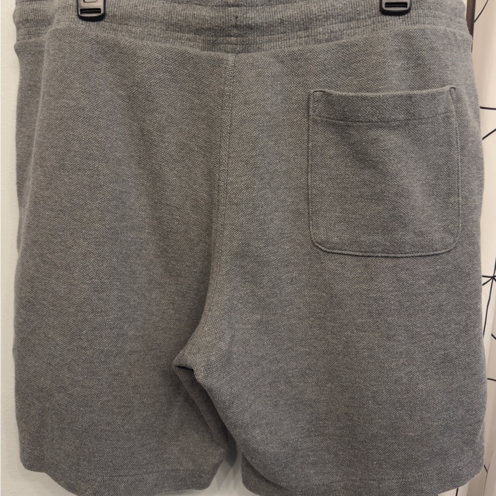 Gray Drawstring Shorts - Picture 2 of 3